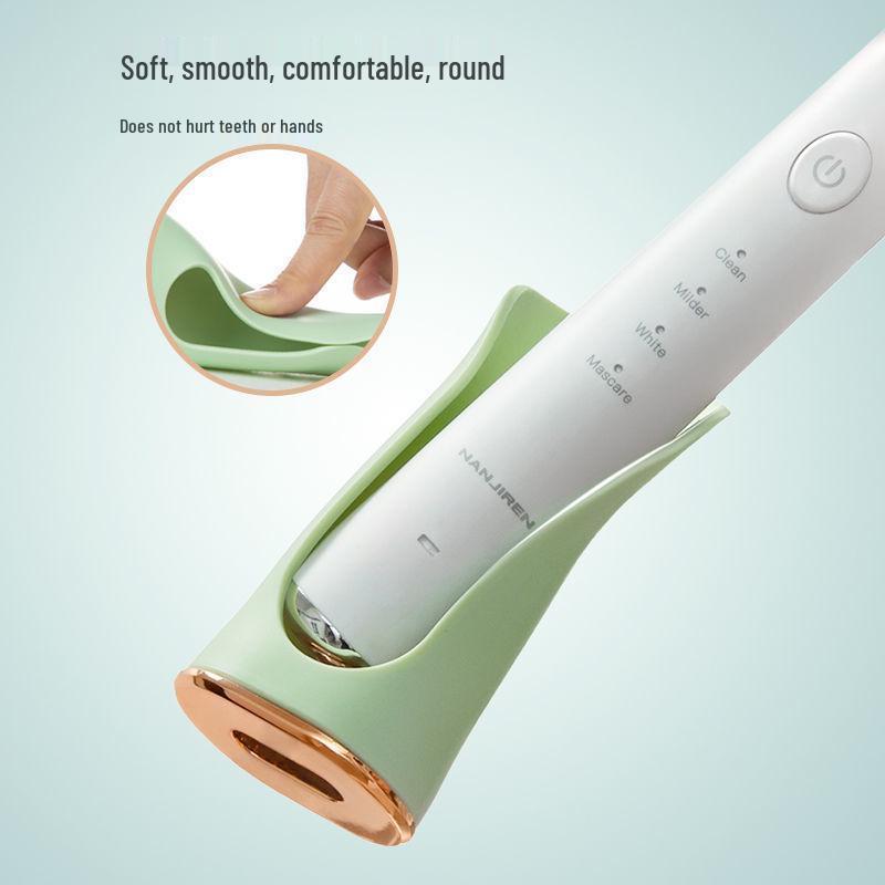 Waterproof Wall-Mounted Silicone Toothbrush Holder: No-Drill, Self-Adhesive Bathroom Storage Stand