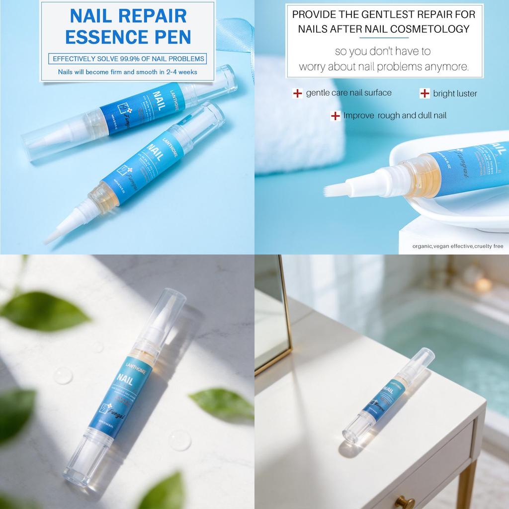 Nail Repair Pen With Plant Based Formula For Nail Care And Repair