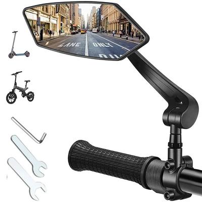 Bisiklet Dikiz Aynası Reflektör Ayarlanabilir Dönebilir Gidon Aynası Net Dikiz Elektrikli Scooter Bisiklet Aksesuarı