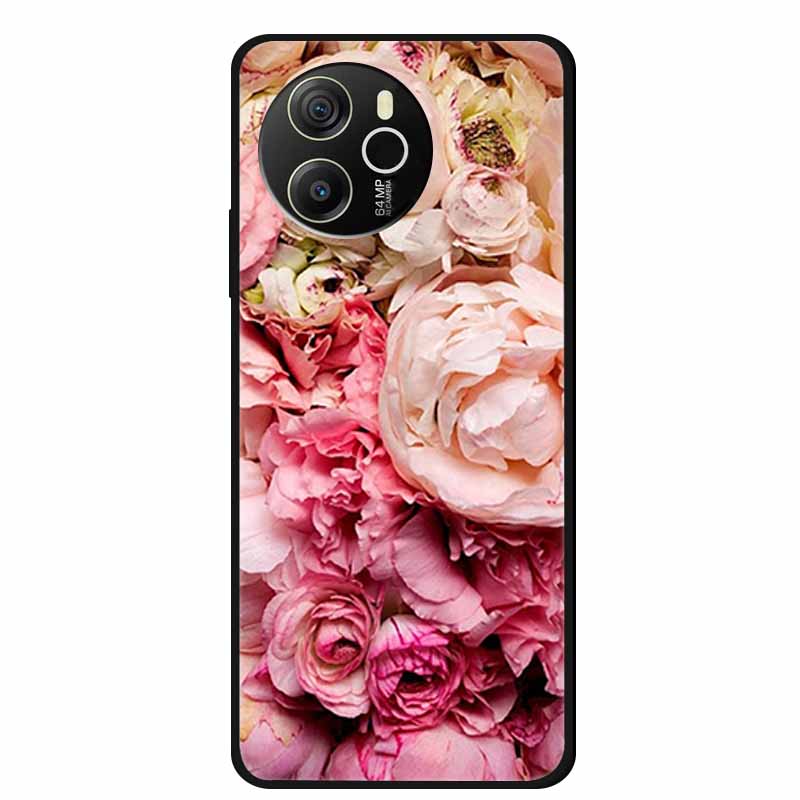 For Blackview Shark 8 Case Shark8 Black Silicone Soft Back Cover Case For Blackview Shark 8 Phone Case Cover 6.78" Coque Funda