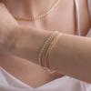MCEL 14K/18K Golden Grace Kedjearmband