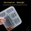 Disposable Square 5-Compartment Lunch Box