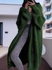New long lazy wind sweater women's autumn and winter loose and versatile long-sleeved knitted cardigan jacket buttons 13 colors