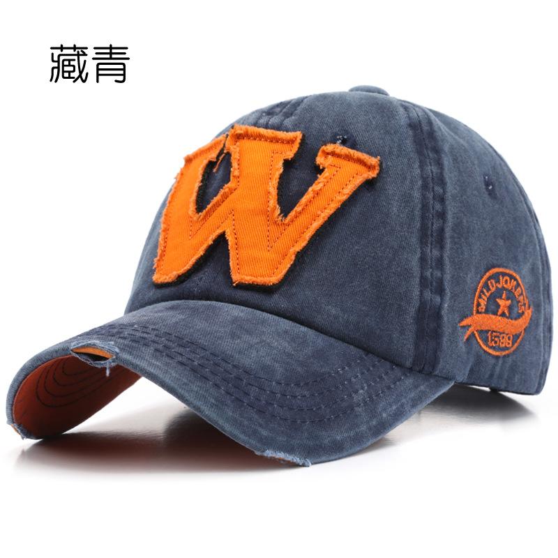 Women Men's Baseball Caps Letters W Embroidery Snapback Hip Hop Hat Adjustable Cotton Gorras Unisex Outdoor Casual Male Dad Hat