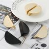 1 paio Maniglia Rotonda per Mobile Oro/Nero 100/120/150mm Pomello per Cassetto Armadio Maniglie a Tirare per Comodino Ottone Ferramenta per Porte Mobili