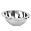 Single Bowl Bar Sink 340 X 270 X 120mm Polished Stainless Steel Kitchen Sink with 40mm Drain Hole for Boat Caravan RV