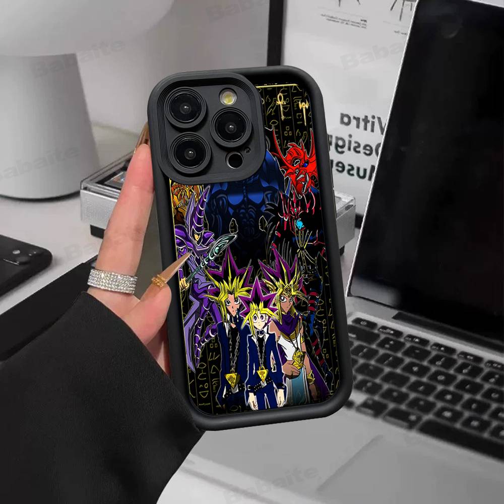 Amine Yu Gi Oh Classic Phone Case For IPhone 17 16 15 14 13 12 11 Pro Max Mini Plus Soft TPU Back Cover