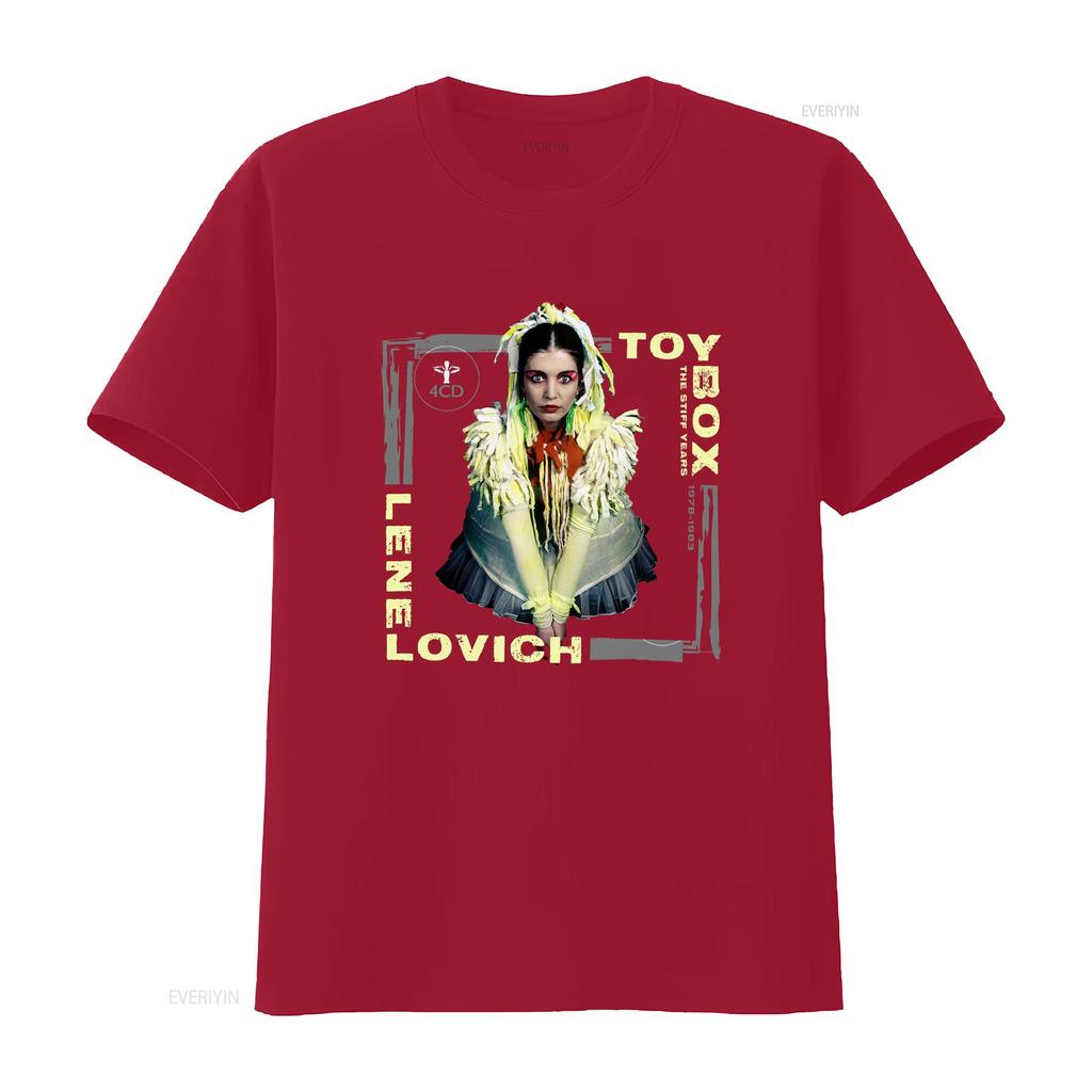 LENE LOVICH TOY BOX THE STIFF YEARS T Shirt Full Size S To XL IM Vintage Washed Breathable Comfortable Homme