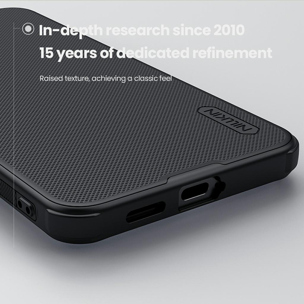 NILLKIN Frosted Shield Pro For Samsung Galaxy S25+ Case Matte PC+TPU Phone Cover