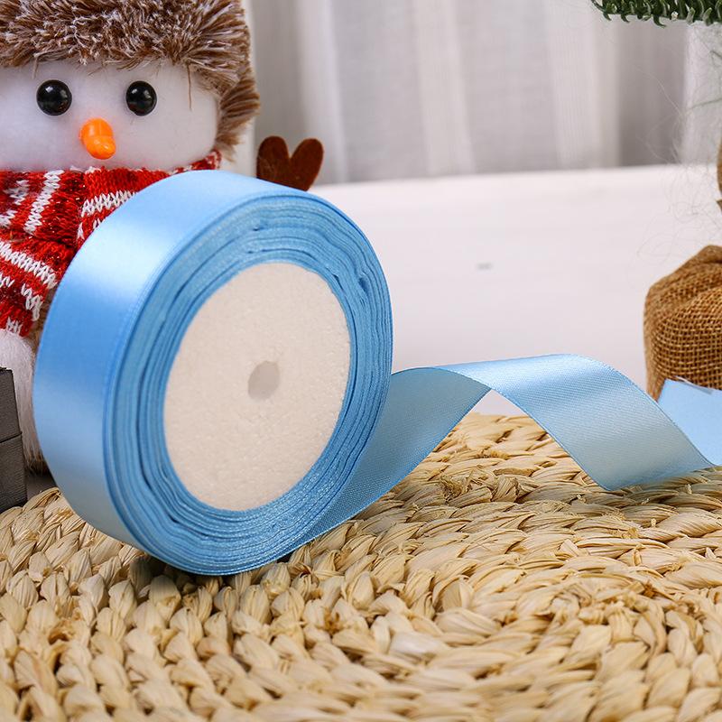 2.5Cm Polyester Webbing, Cake Gift Packaging Bouquet Material Fruit Ribbon Ribbon