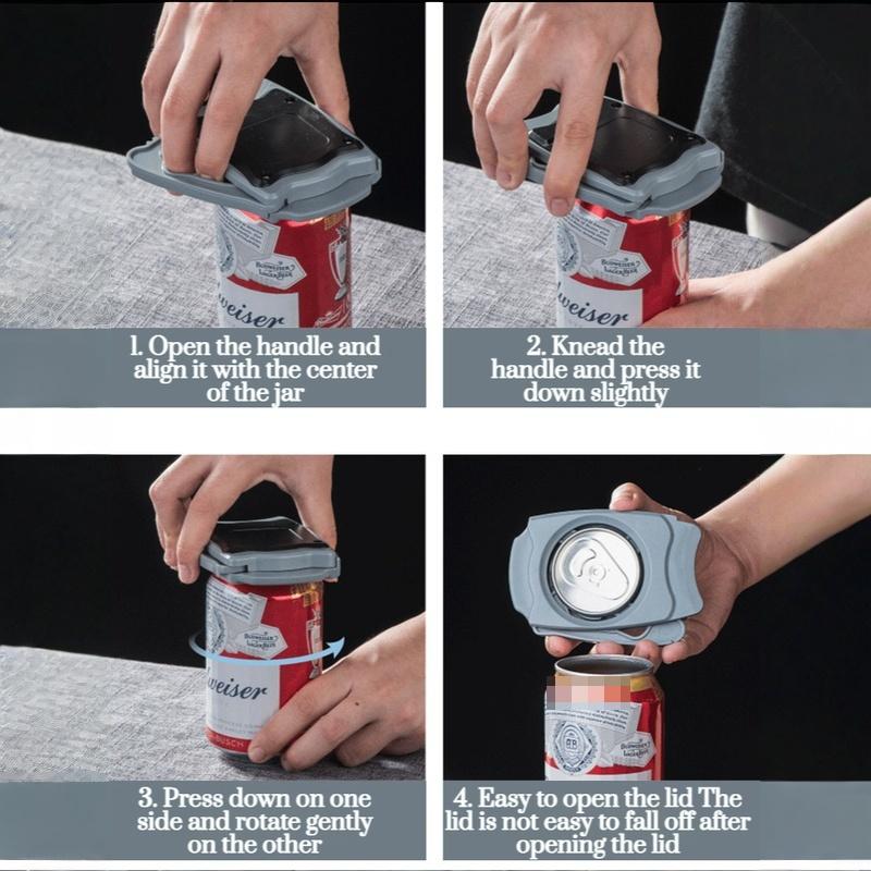 Multifunction Beer Can Stopper Opener