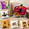 Anime D-Daffy Duck Pillow Case Anti-dustmite Pillowcase Invisible Zipper Silky Short Plush Sofa Cushion Cover