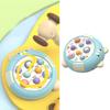 Interactive Whack Toy for Kids 360 Degree Rotating Cute Emoticon Music Light Hammering Pounding Toy