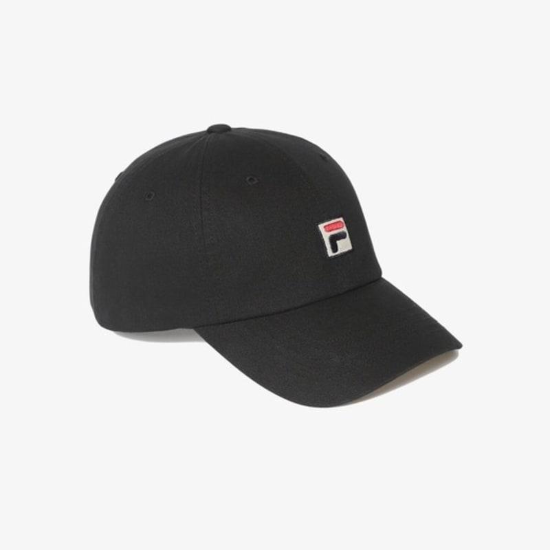 Хлопковая базовая бейсболка FILA F-Box_FS253CP01X003_001 BLACK