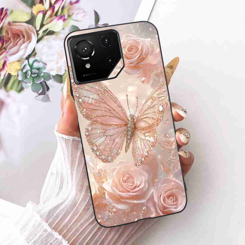 For Asus ROG Phone 9 5G Case Popular Pattern Painting Silicone TPU Black Cover For Asus ROG Phone 9Pro 9 PRO 5G Phone Cases Capa