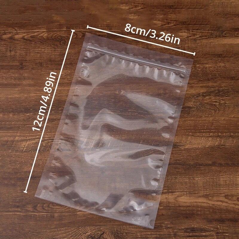 

50 шт. Прозрачный самозапечатывающийся пакет для хранения сухофруктов, цветов, чая, закусок, водонепроницаемый и влагостойкий