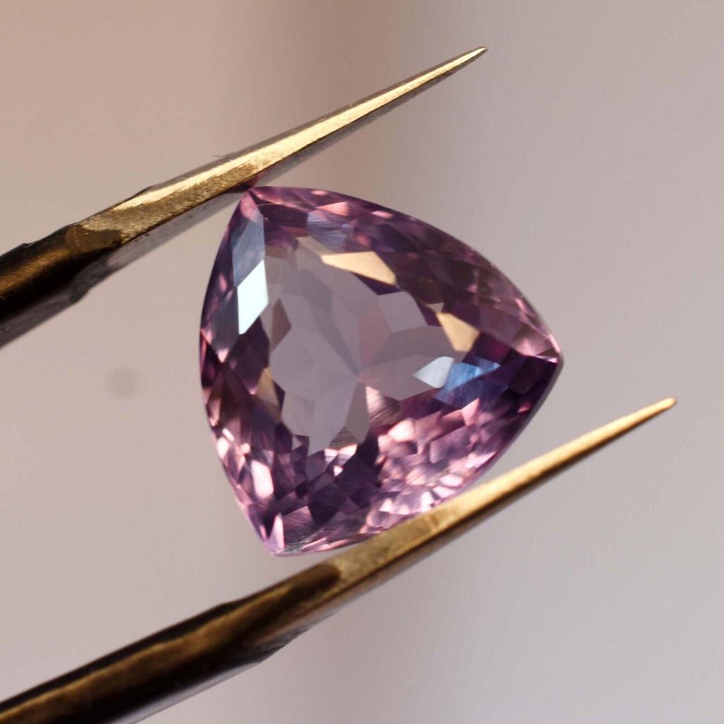 Color Change Natural Alexandrite Trillion 8.35 Ct Fabulous Certified Gemstone
