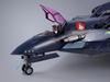 Tamashii Nations DX Chogokin Macross 7 VF-17S Nightmare Stealth Valkyrie Gumlin Kizaki Machine 250mm ABS Metal PVC Movable Figure