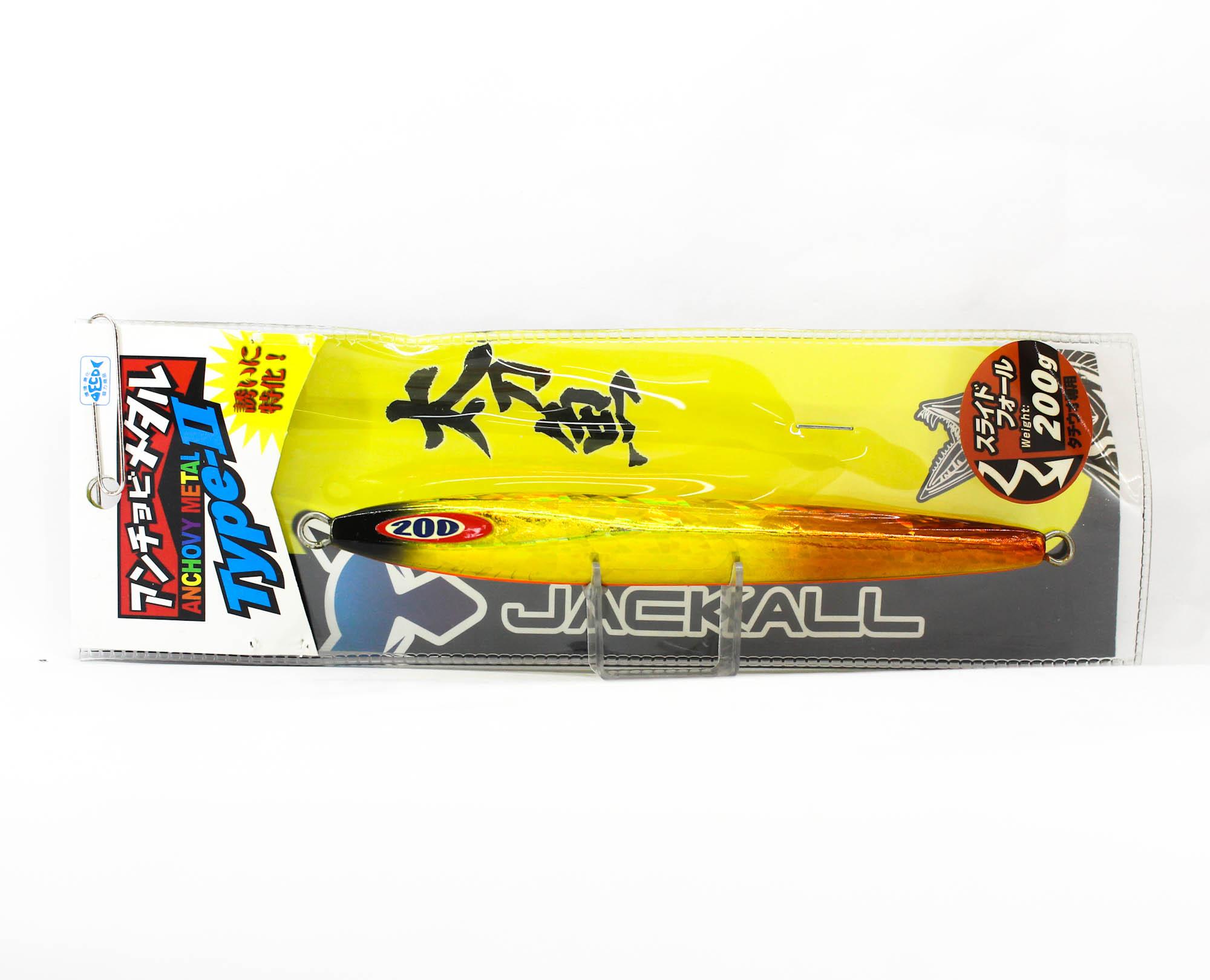 

Jackall Metal Jig Anchovy Type 2 Slow Slide 200 грамм Oreo (0561)