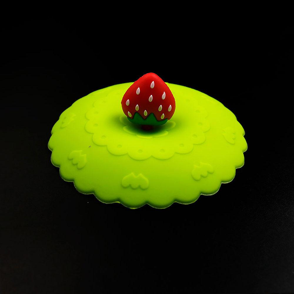Silicone World Universal Dustproof Silicone Cup Lid Leak Proof Cup Cover Mug Ceramic Cup Handle Cup Lid Water Cup Accessories