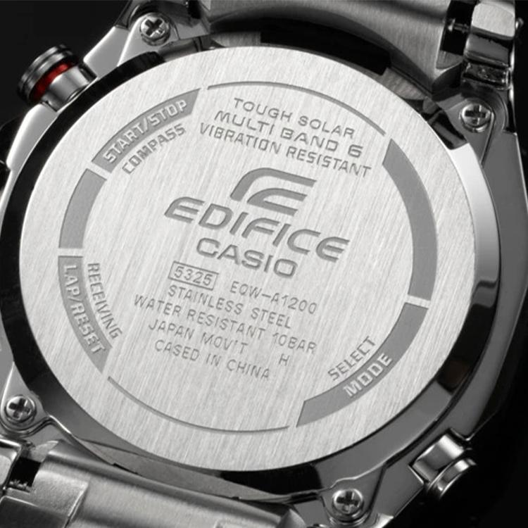 CASIO Men EDIFICE Black Watch EQW-A1200DB-1A EQW-A1200DB-1A