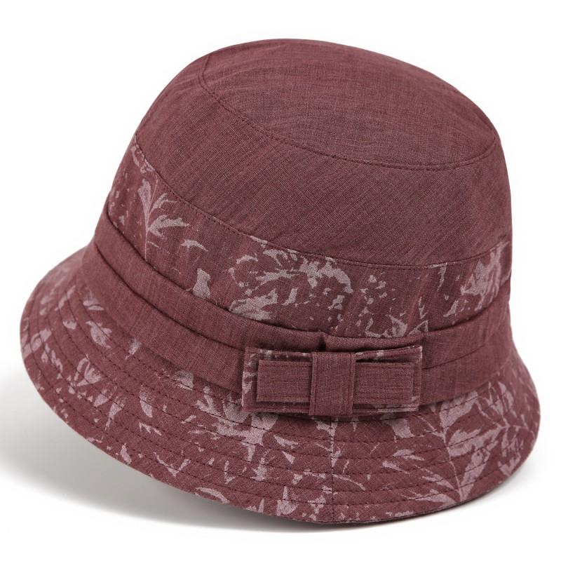 Womens Wide Brim Sun Hat UV Protection Foldable Adjustable Cotton Blend Cap Seniors