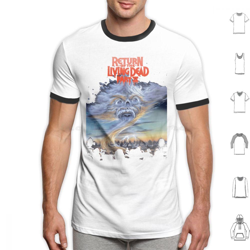Return Of The Living Dead Part IiArtwork T Shirt Big Size 100 Cotton Return Of The Living Dead Zombie Horror Tarman Zombies