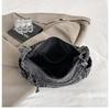 Women's 2026 Stylish Textured Denim Large Capacity Single Shoulder and Crossbody Bag