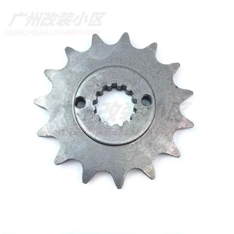 Motorcycle modification front and rear sprocket gear teeth are suitable for Duke390 RC390 Duke 390 2014 2015 2016 2017-2019