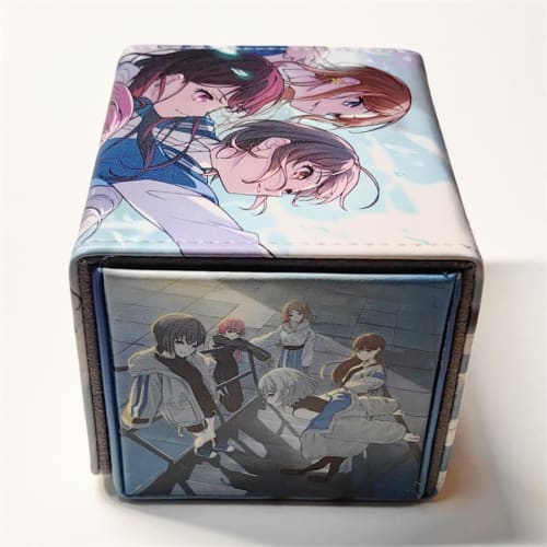 MyGO Deck Case, Horizontal, Magnetic, PU Leather, Card Storage, Sleeve Compatible, for Yu-Gi-Oh!, Pokemon, and Duel Masters Cards (Product Code: 06272