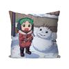 Bilibili Yotsubato Anime Kuddfodral Fyrkantig Kudde Sovrum Soffa Fritid Komfortkudde Bil Vardagsrum Heminredning 40X40