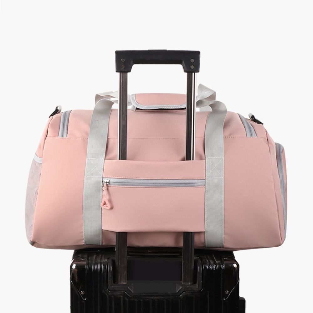 Borsa da Palestra Sportiva di Grande Capacità Separazione Bagnato/Asciutto Impermeabile Borsa da Allenamento Multifunzionale Valigie da Viaggio Borse da Esterno