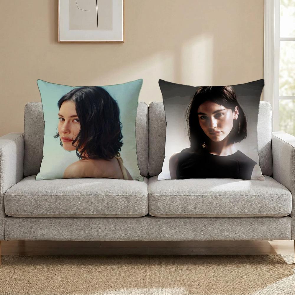 Singer G-Gracie Abrams Cushion Cover Multi-Scene Pillow Cover for Home & Car - Reversible, Soft & Durable for Daily Use