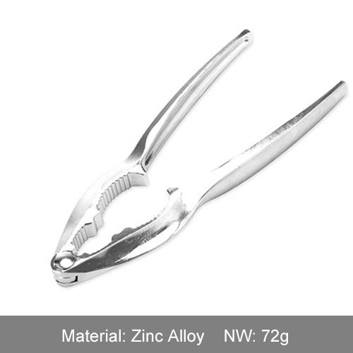 Aluminum Nut Cracker with Four Nips Clamps Multi-Functional Walnut Cracker Sheller Opener - Kitchen Tools