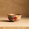 Creative Retro Pastoral Style Ceramic Bowl Hand-painted Flower Household Breakfast Bowl Soup Bowl Underglaze Color Chinese Tableware Jingdezhen