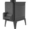 Wood Burning Cast Iron Stove KRATKI K10 Turbofan Ø 130 10 kW