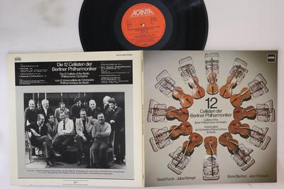 LP Record 12 CELLISTS OF THE BERLIN PHILHARMO  12 Cellisten Der Berliner Philharmo EA22798 ACANTA 1976 Germany Classical Used