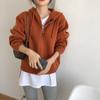 Zippered Hooded Knitted Cardigan Sweater for Women's Autumn Casual Wear Elegant and Comfortable Women's Clothes