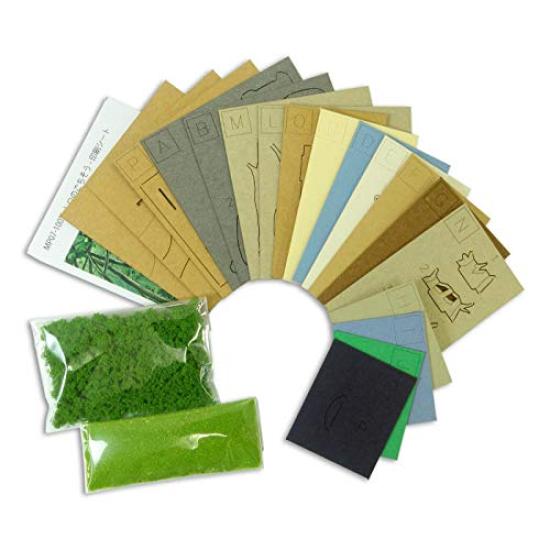 Sankei Studio Ghibli mini Mon Voisin Totoro Festa Papercraft Totoro's MP07-100