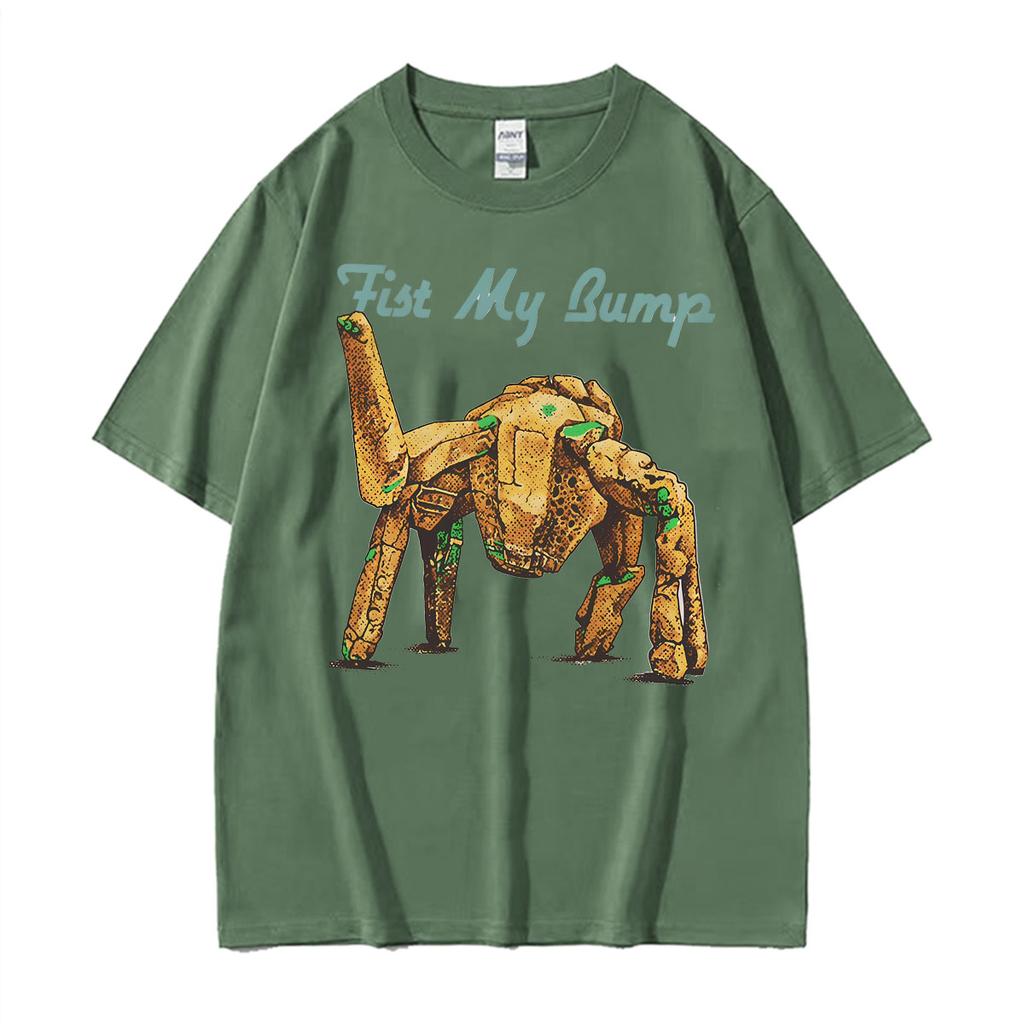 Fist My Bump Funny Movie Rocky Alien Graphic T Shirt Unisex Women Harajuku Vintage Humor Tshirts High Quality Cotton Cozy T Shirts