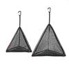 Outdoor Camping Kitchen Hanging Net Kitchen Foldable Storage Bag Cookware Drying Net Triangular Drying Net Dry Food Organizer