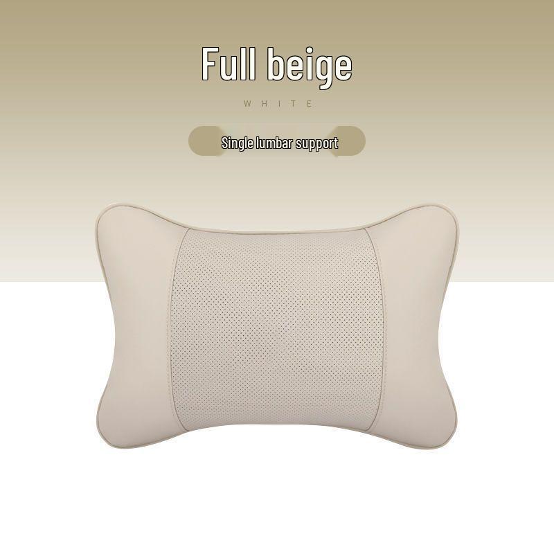 Zestaw poduszki pod kark na zagłówek samochodowy i poduszki lędźwiowej