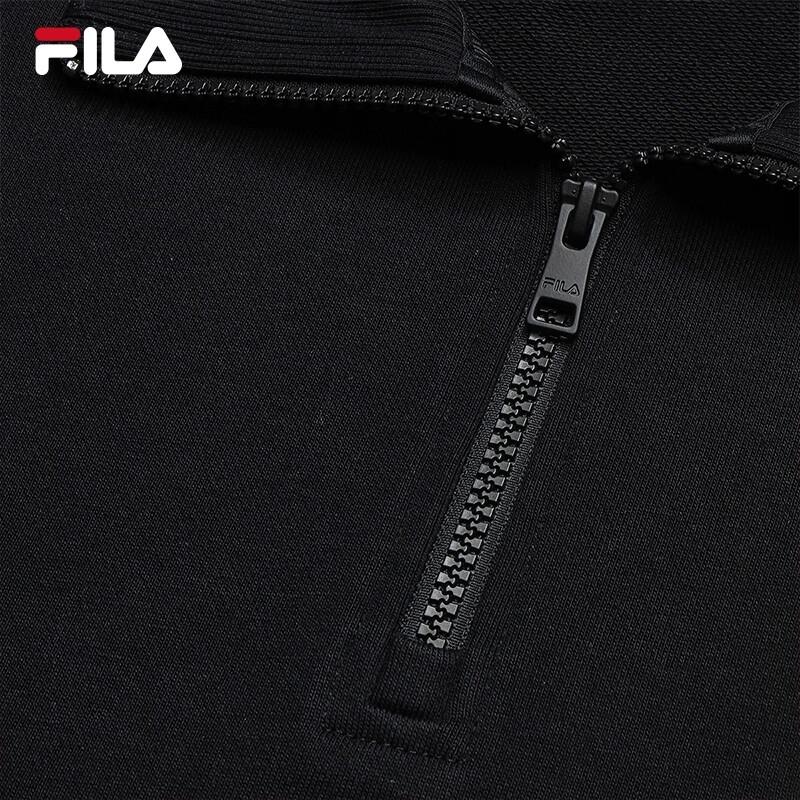 FILA Unisex Half-Zip Begonia Flower Pullover Hoodie