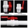 PVC Ball Valve Switch for Water Pipes (Sizes: 20-110mm)