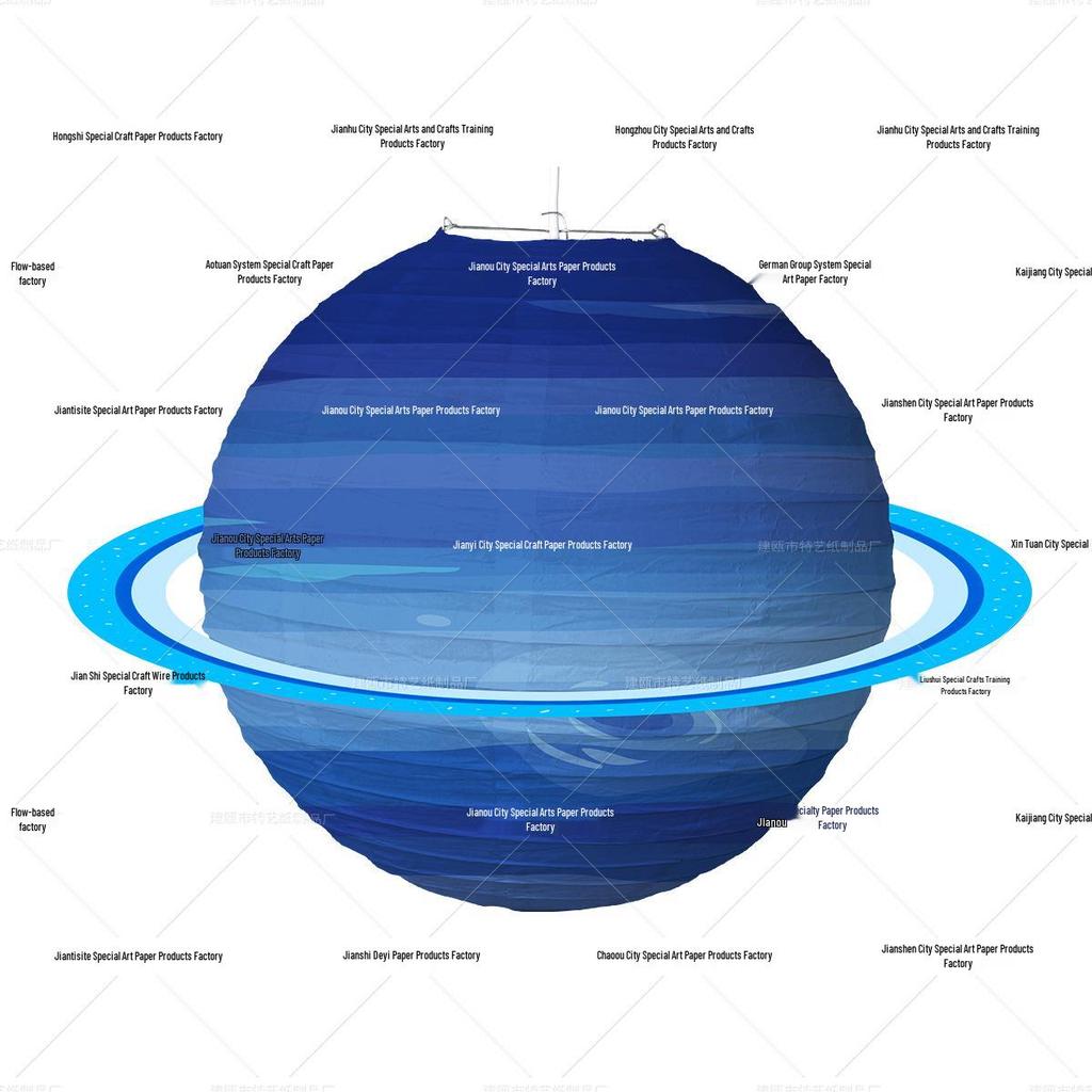 Starry Sky Planet Paper Lanterns for Kids' Parties and Festive Decorations
