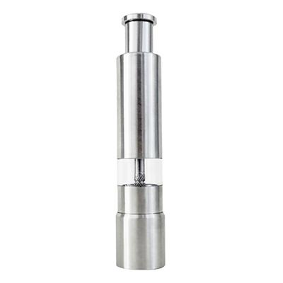 Küche Edelstahl manuelle Daumen drücken Salz Gewürz Sauce Mühle Pfeffermühle