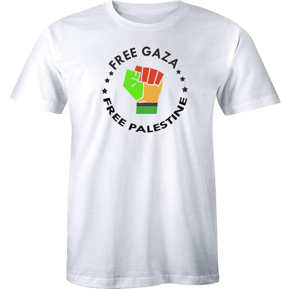Free Gaza Free Palestine 2019 - Muslim Freedom Protest Men s T-shirt Tee S
