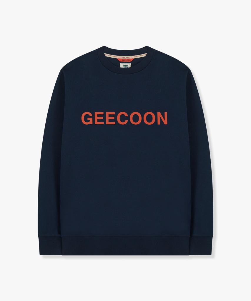 Jikun Signature Big Logo Sweatshirt Gee248-103 Navy