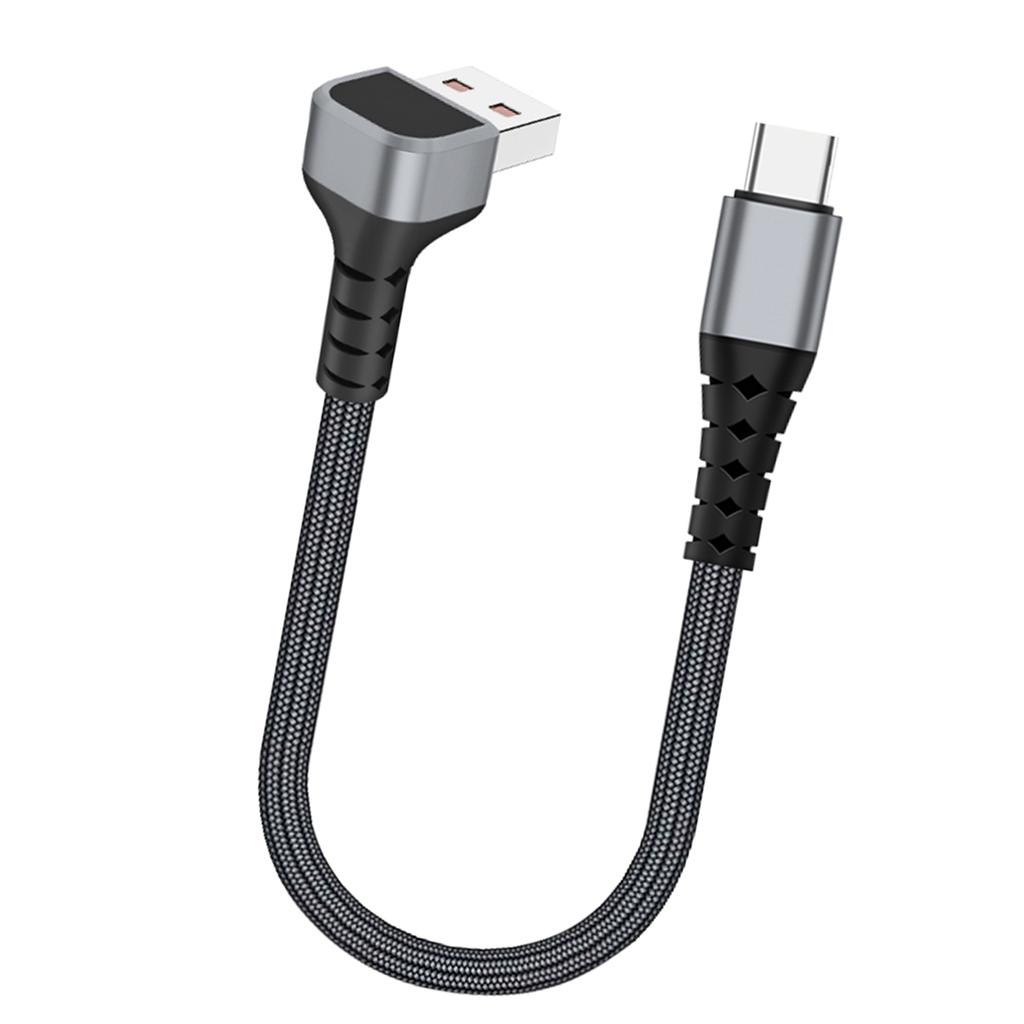 Nylon Braided Quick Charging USB to Type C Charging Data Cable with 100W Fast Speed Transfer for Gaming Devices
