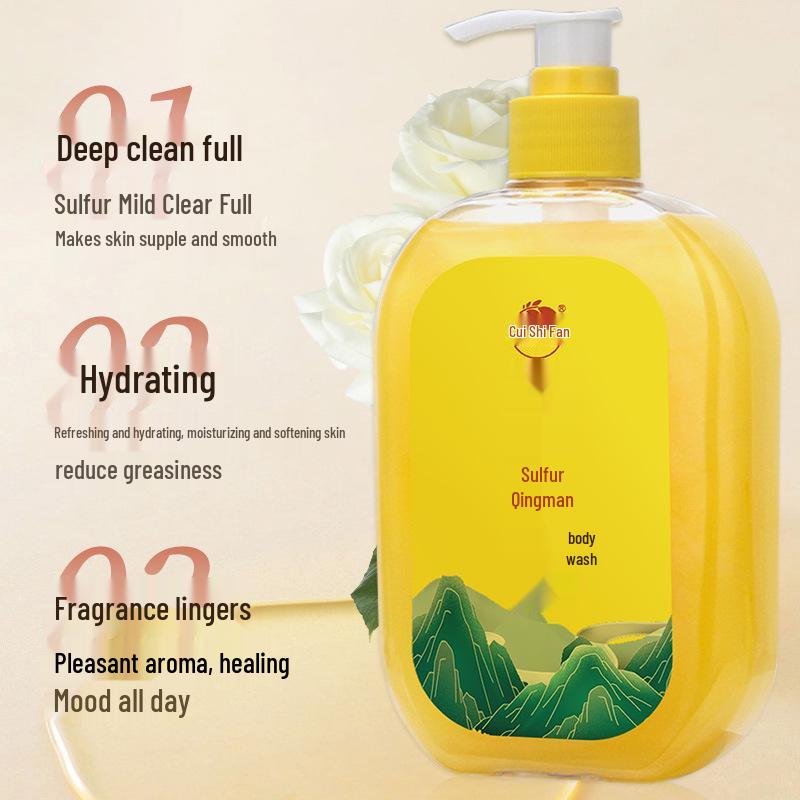 Cui Shifan Mite & Acne Removal Shower Gel with Long-Lasting Fragrance